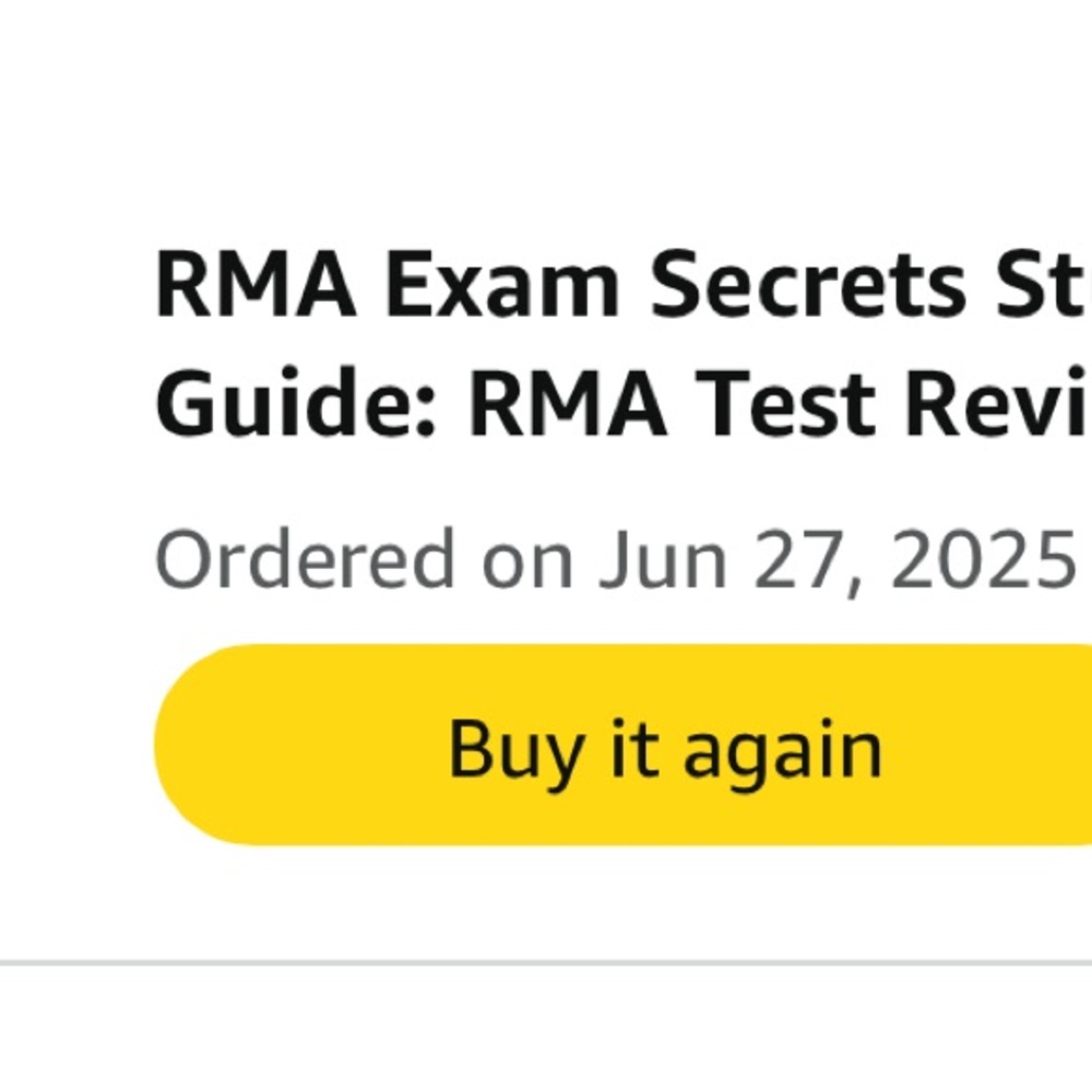MOMETRIX RMA Exam Secrets Study Guide - Picture 3 of 4